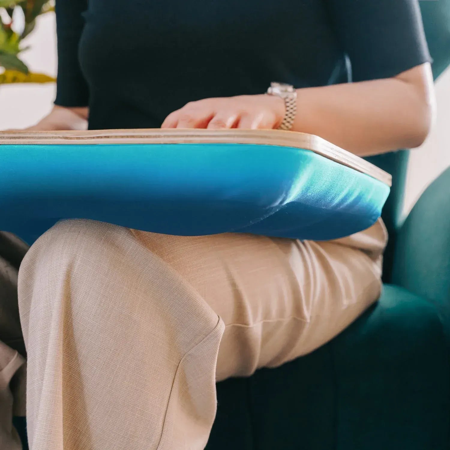 Portable Laptop Desk with Cushion Support - Image 4