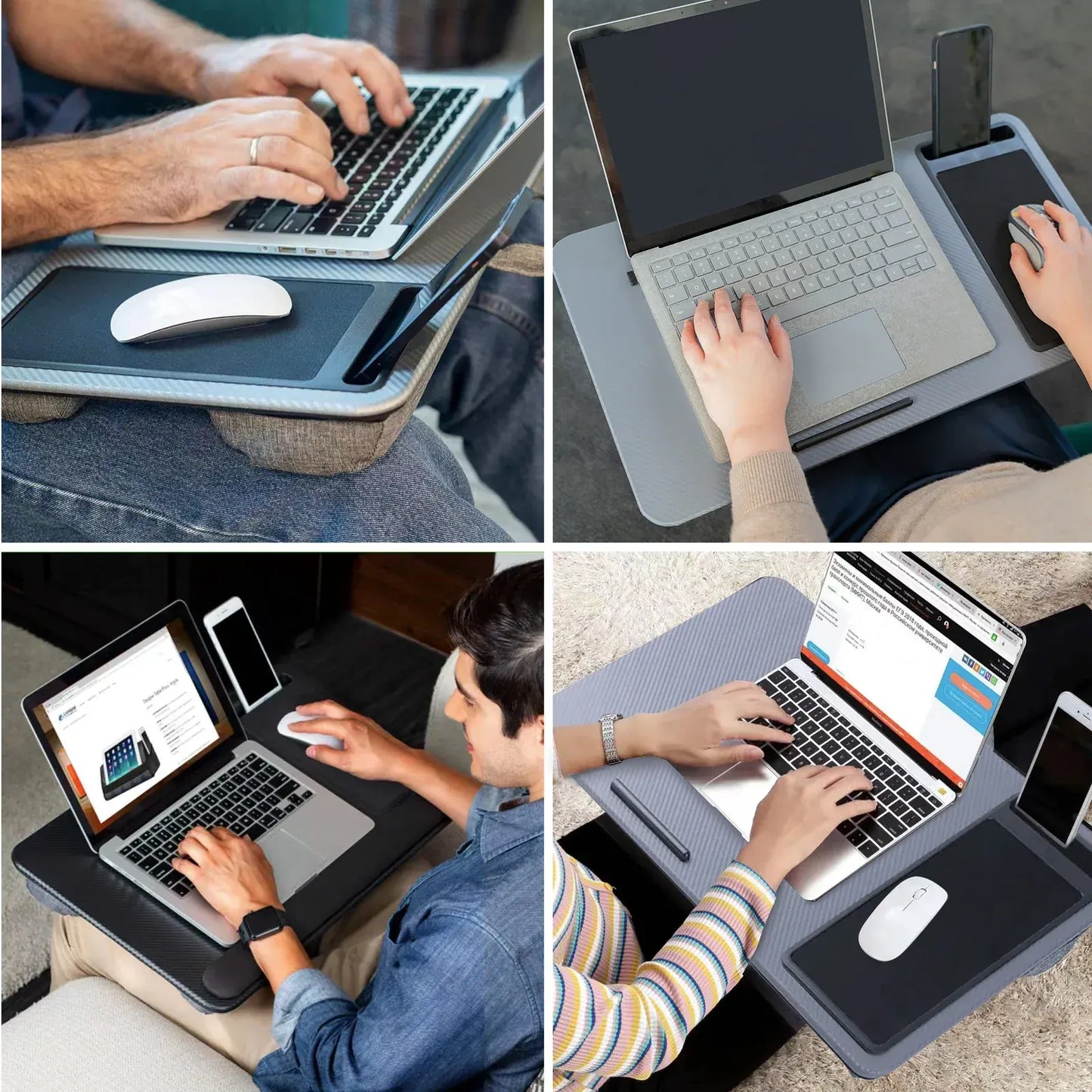 Multipurpose Lap Desk, Laptop Tray, Study Station - Image 5