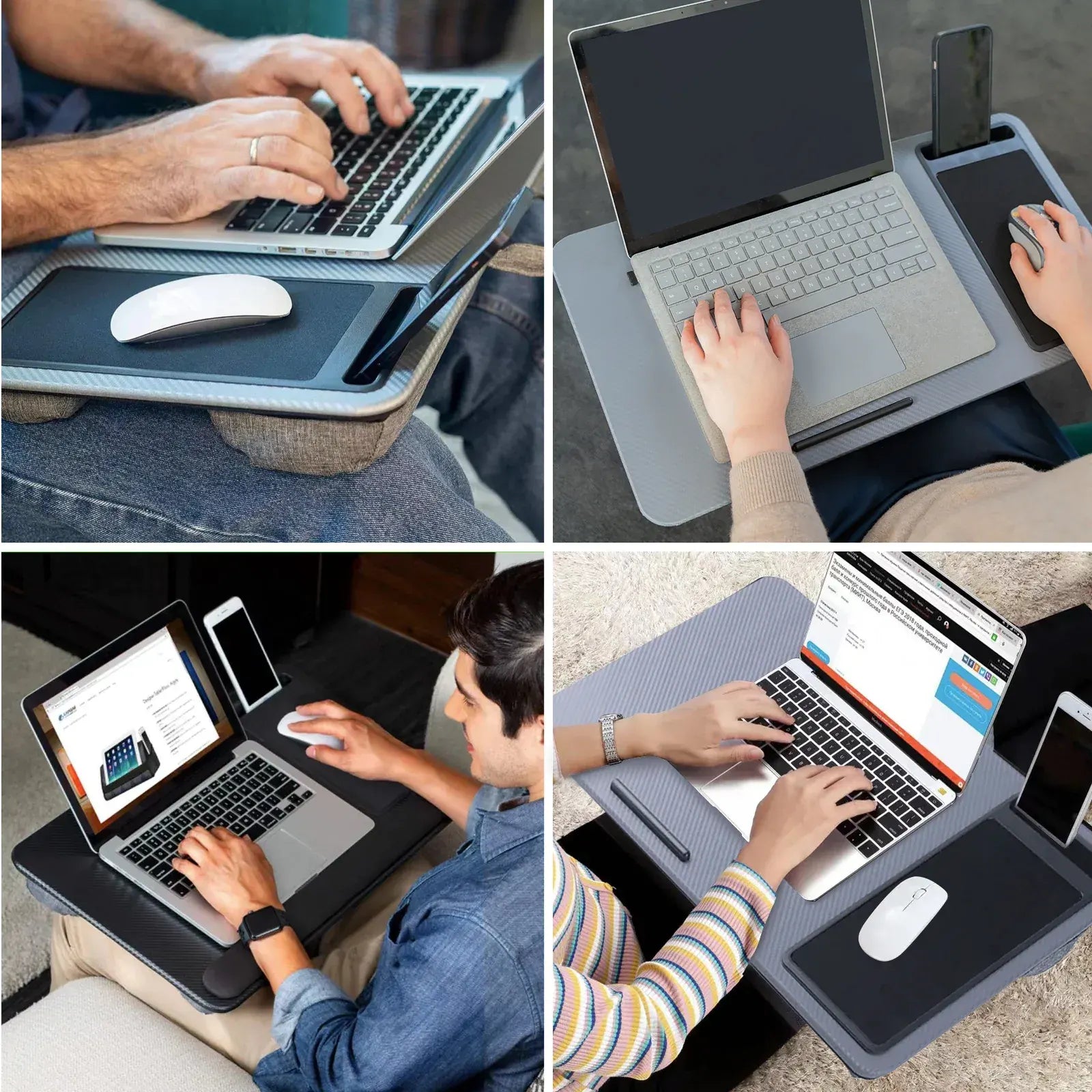 Multipurpose Lap Desk, Laptop Tray, Study Station - Image 5