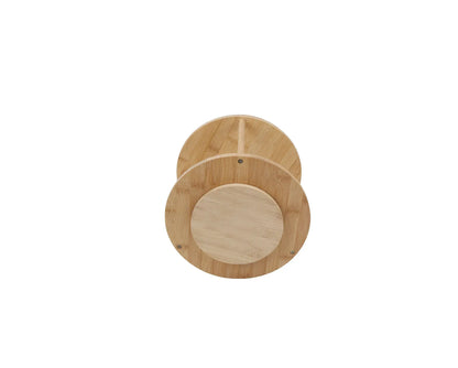 Bamboo Lazy Susan Turntable 2 Tiers - Image 5