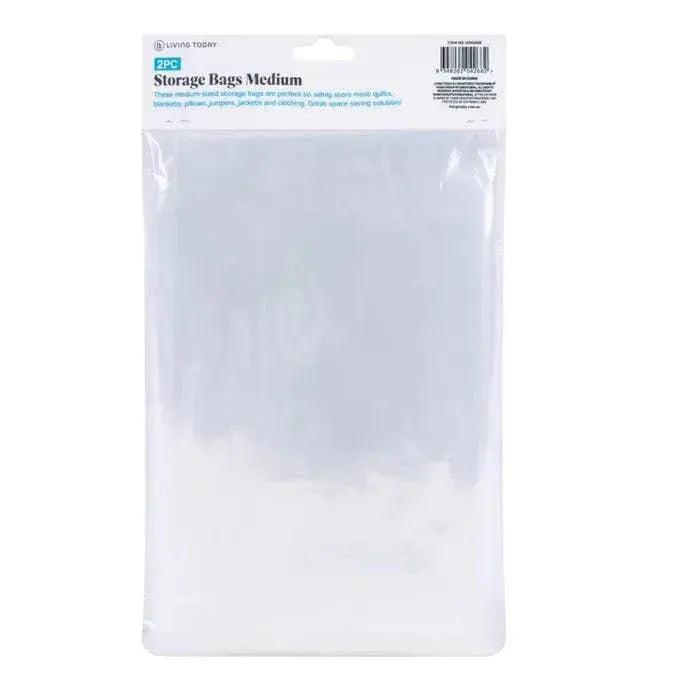 2 Pcs Livingtoday Vacuum Compression Storage Bags Medium - Image 2