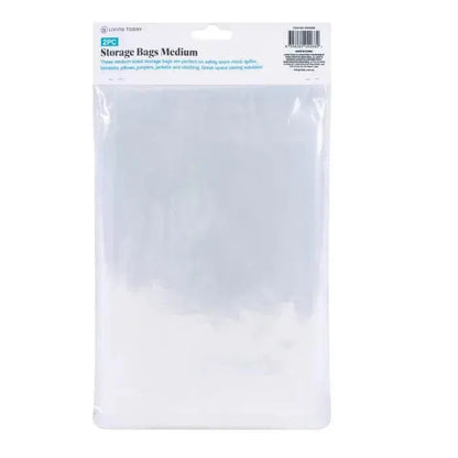 2 Pcs Livingtoday Vacuum Compression Storage Bags Medium - Image 2