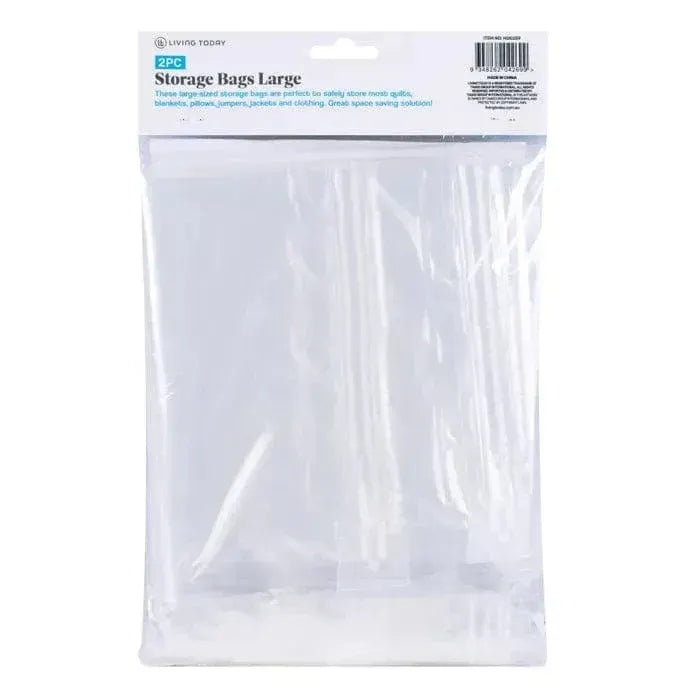 2 Pcs Livingtoday Vacuum Compression Storage Bags Large - Image 2