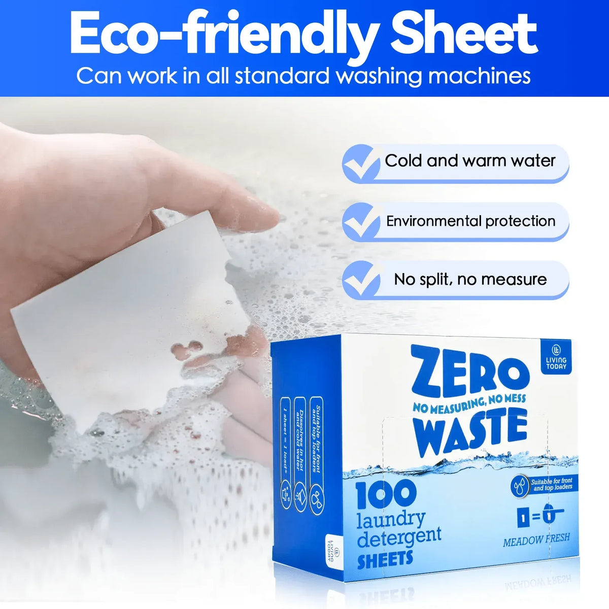 25 Pcs Eco-friendly Ultra Concentrated Laundry Detergent - Image 2