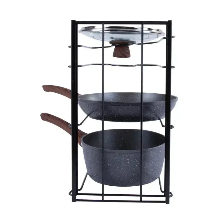 Livingtoday Single Side 5 Levels Vertical Kitchen Organizer - Image 3