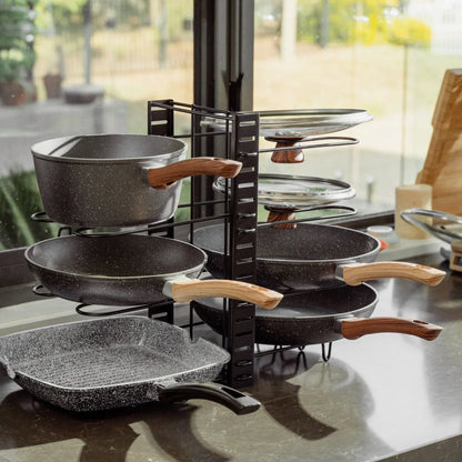 Livingtoday Kitchen Rack Double Sided Organiser - Image 2