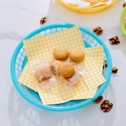 3 Pcs Cook Easy Round Plastic Snack Baskets - Image 3