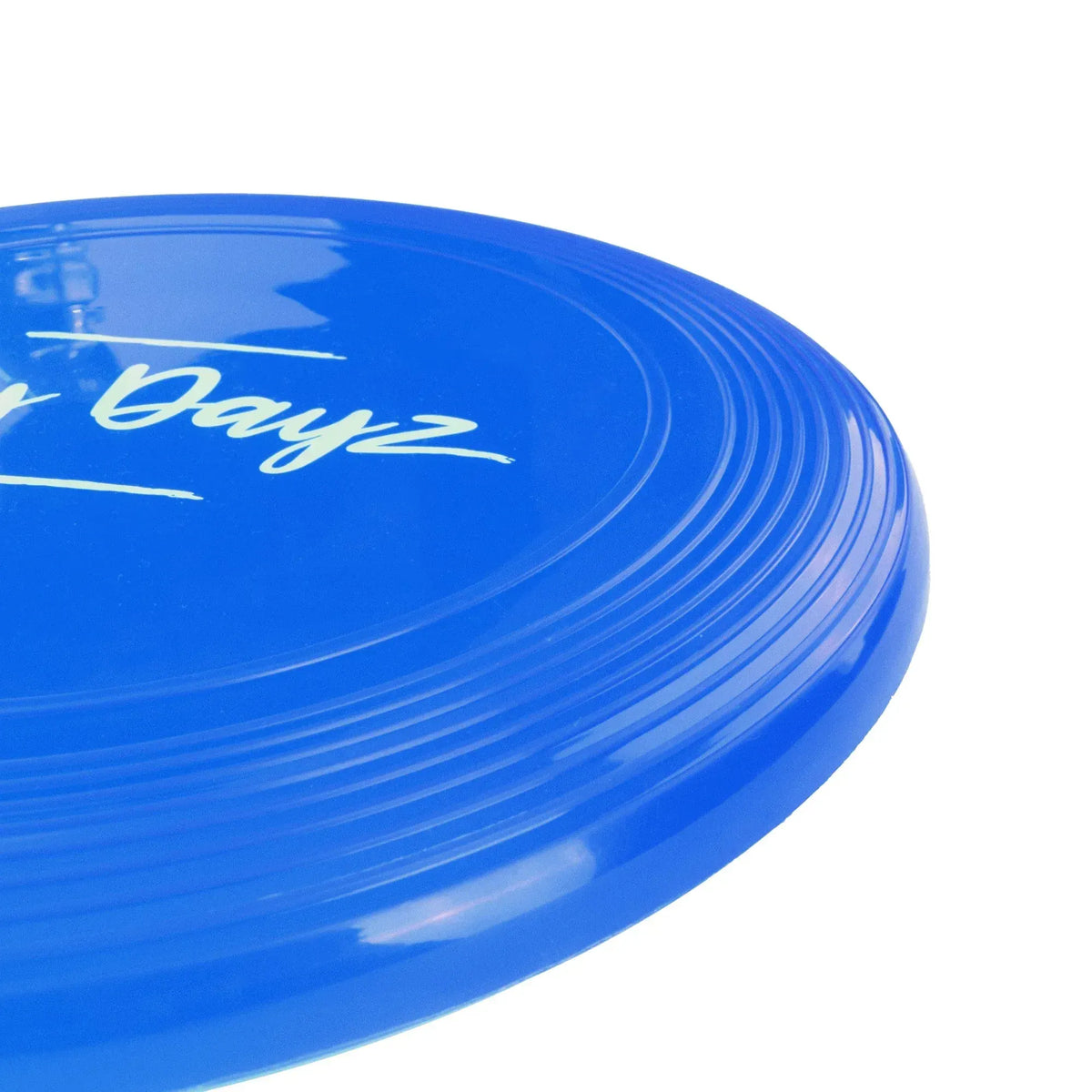 28cm Lazy Dayz Jumbo Neon Beach Frisbee - Blue - Image 2