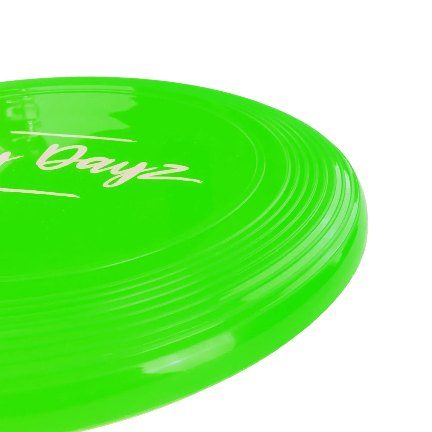 28cm Lazy Dayz Jumbo Neon Beach Frisbee - Green - Image 2
