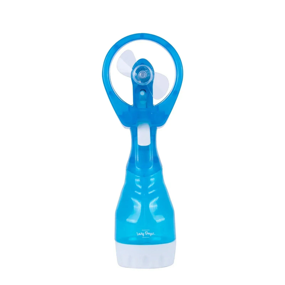 Handhold Battery Powered Personal Water Spray Fan-Blue/Pink - Pink - Image 6