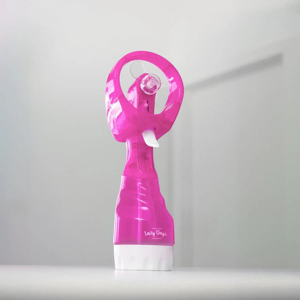 Lazy Dayz Water Spray Fan - Pink - Image 2