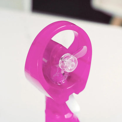 Lazy Dayz Water Spray Fan - Pink - Image 5