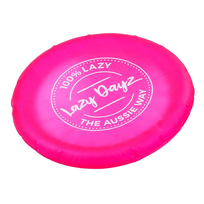 Lazy Dayz Inflatable Frisbee - Pink - Image 4