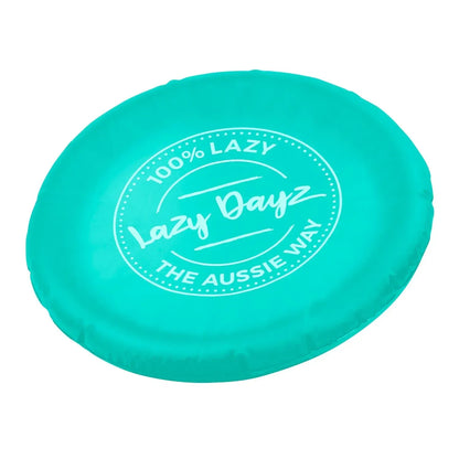 Lazy Dayz Inflatable Frisbee - Teal - Image 4