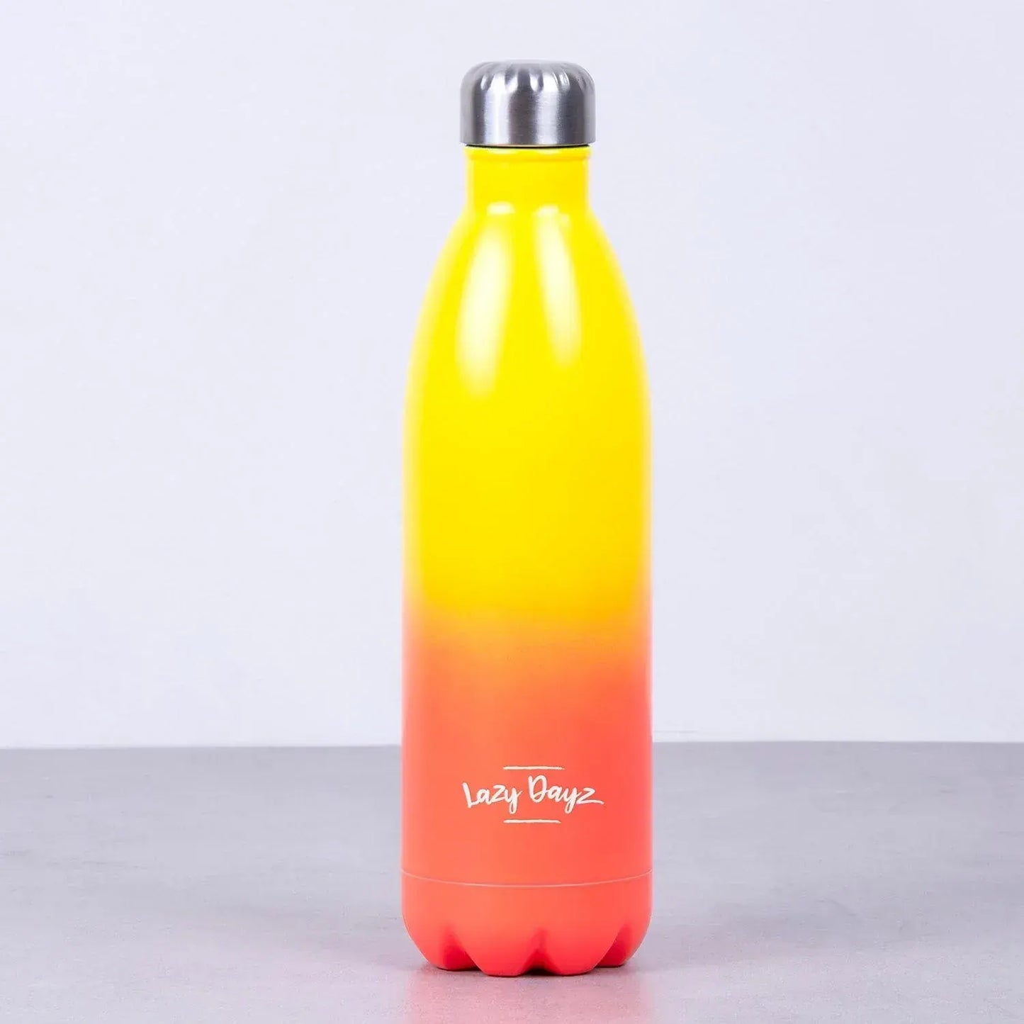 Lazy Dayz Jumbo Drink Bottle 1L - Yellow Peach Ombre - Image 5