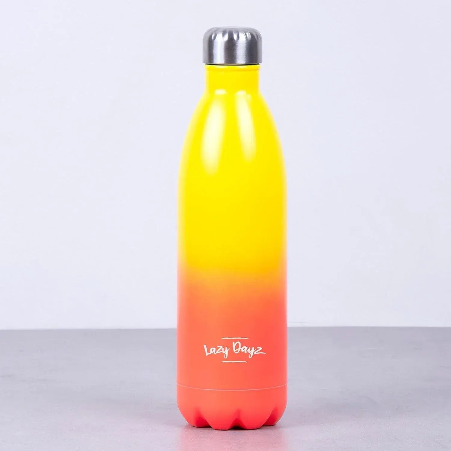 Lazy Dayz Jumbo Drink Bottle 1L - Yellow Peach Ombre - Image 5