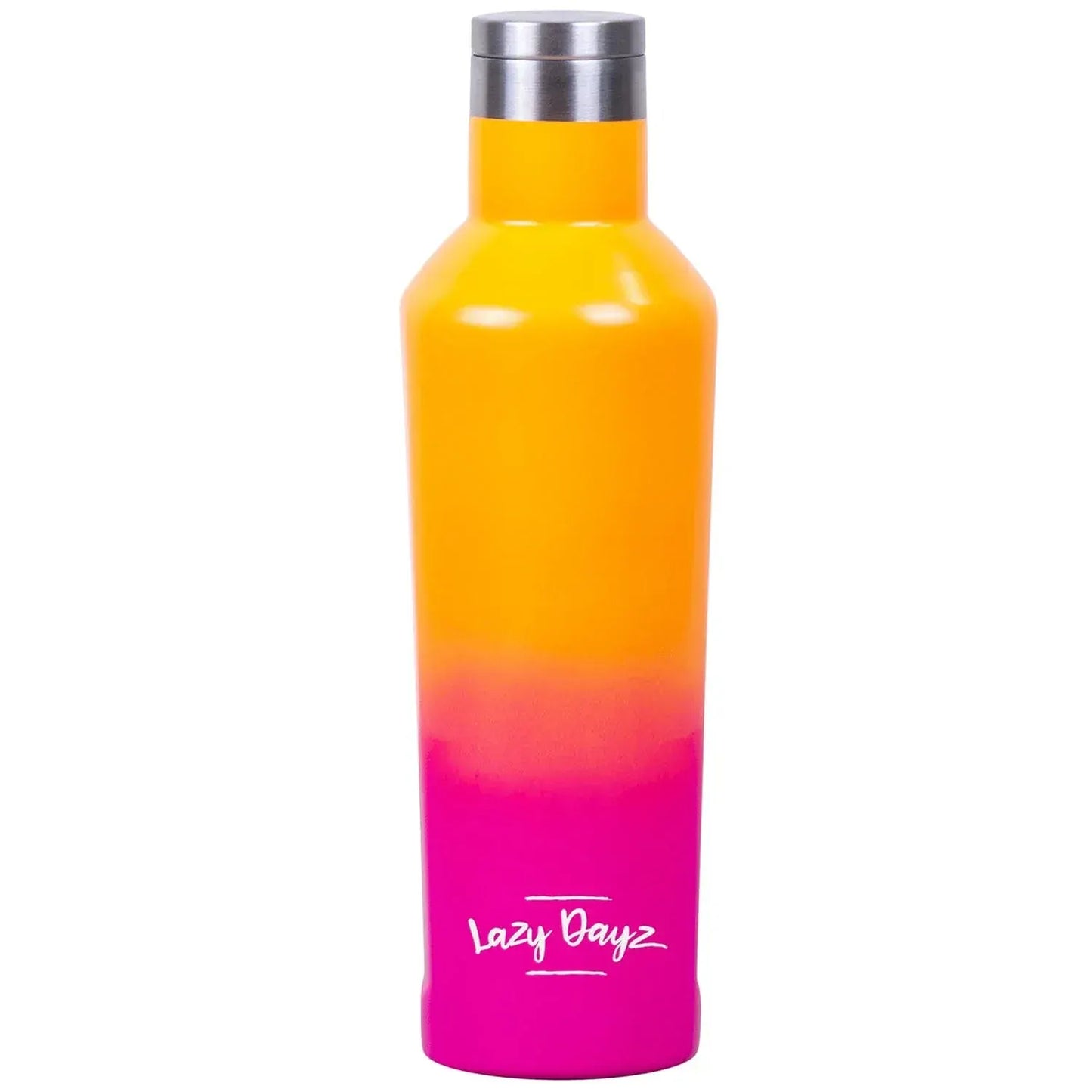 Lazy Dayz Spartan Drink Bottle 480ml - Orange Pink Ombre - Image 2