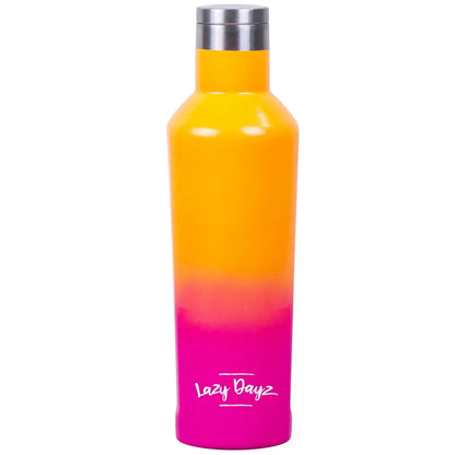 Lazy Dayz Spartan Drink Bottle 480ml - Orange Pink Ombre - Image 2