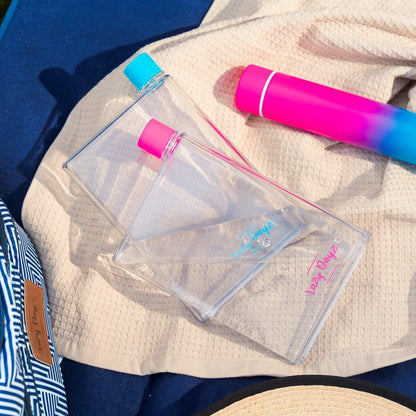 Lazy Dayz Flat Bottle 380ml - Pink - Image 4