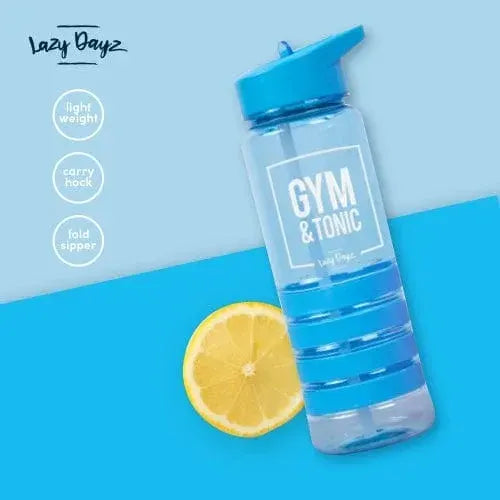 Lazy Dayz Sports Bottle 750ml - Blue - Image 4