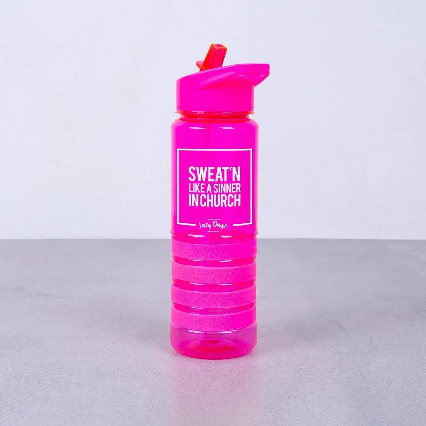 Lazy Dayz Sports Bottle 750ml - Pink - Image 3