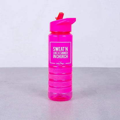 Lazy Dayz Sports Bottle 750ml - Pink - Image 3
