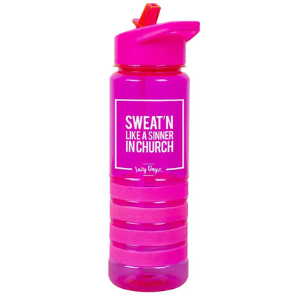 Lazy Dayz Sports Bottle 750ml - Pink - Image 6