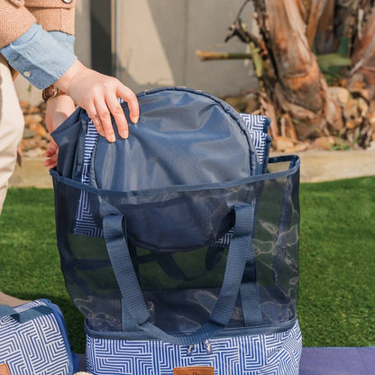 Lazy Dayz Insulated Cooler Tote - Makena - Image 3