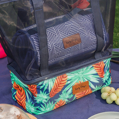 Lazy Dayz Insulated Cooler Tote - Mossman - Image 3