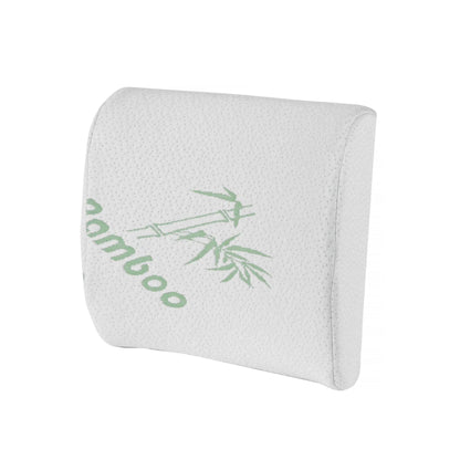 Bamboo Memory Foam Lumbar Support Cushion - Image 2