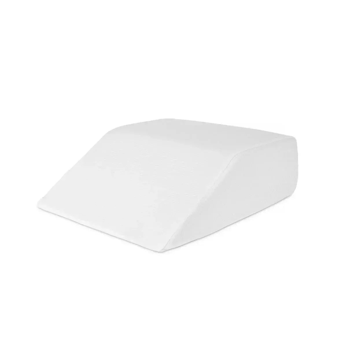 Memory Foam Bed Wedge Leg Support Elevation Pillow with Washable Breathable Cover 60.5 x 50 x 22cm