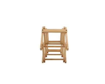 Bamboo Foldable Wine Bottle Holder - Image 5