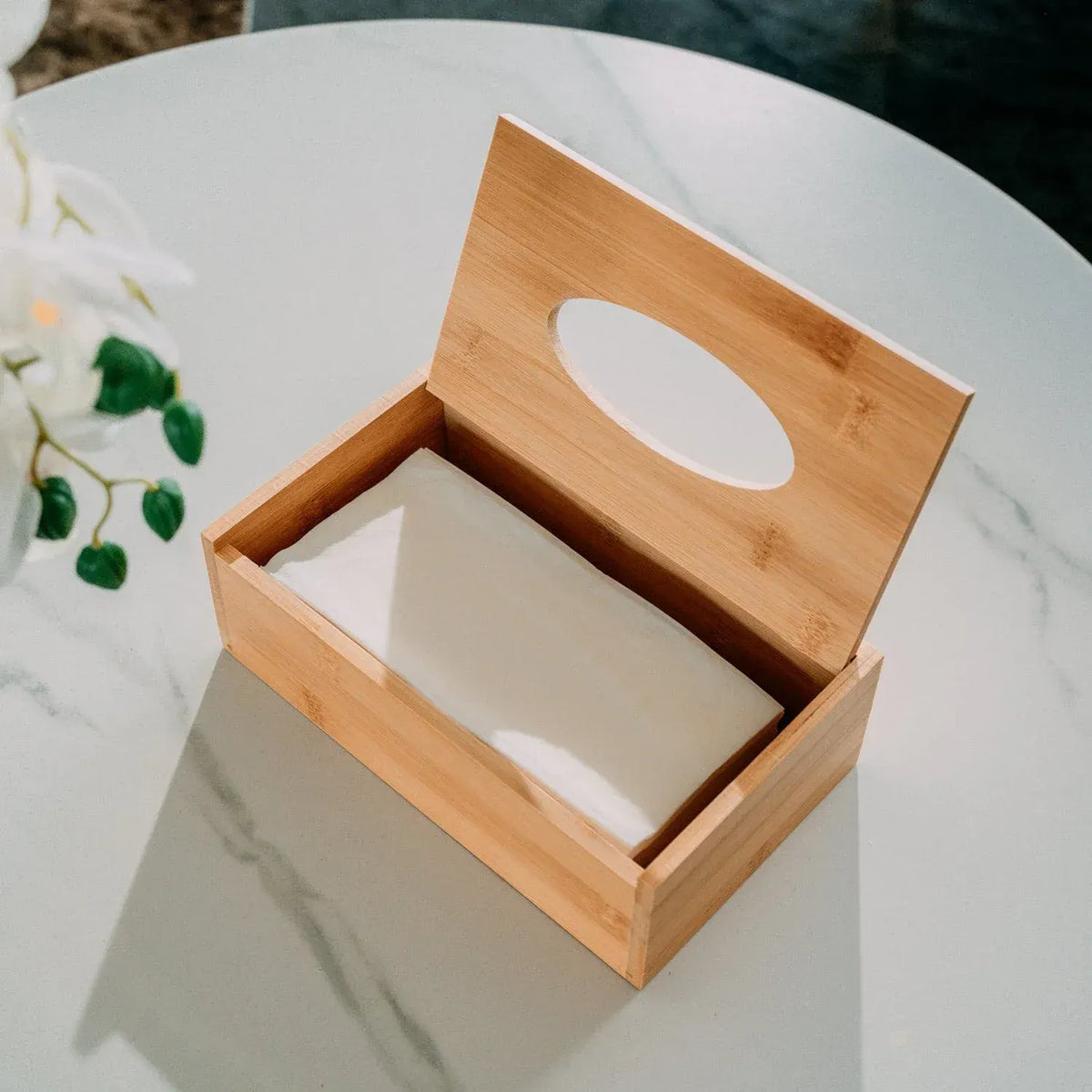 Bamboo Tissue Box - Image 2