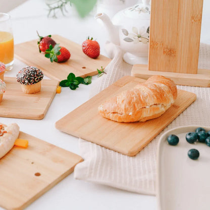 4 Pcs Chopping Block Set With Display - Image 2