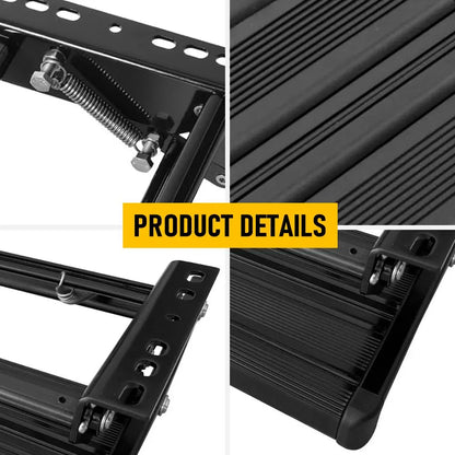 Heavy Duty Pull-Out Caravan Step, Folding Aluminium RV Step(57x55x17cm) - Image 6