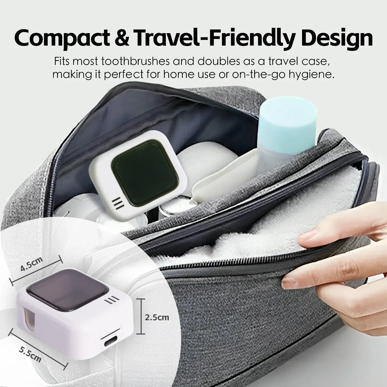 Remology Rechargeable UV Toothbrush Sterilizer - Image 4