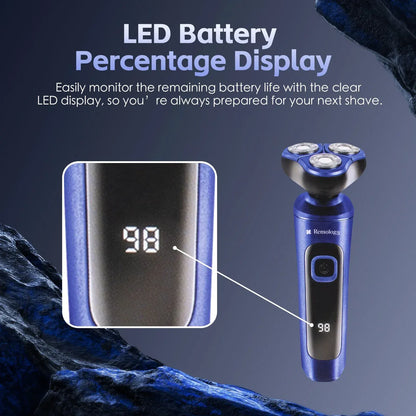 Remology Clean Shave Rechargeable Cordless Shaver - Image 3