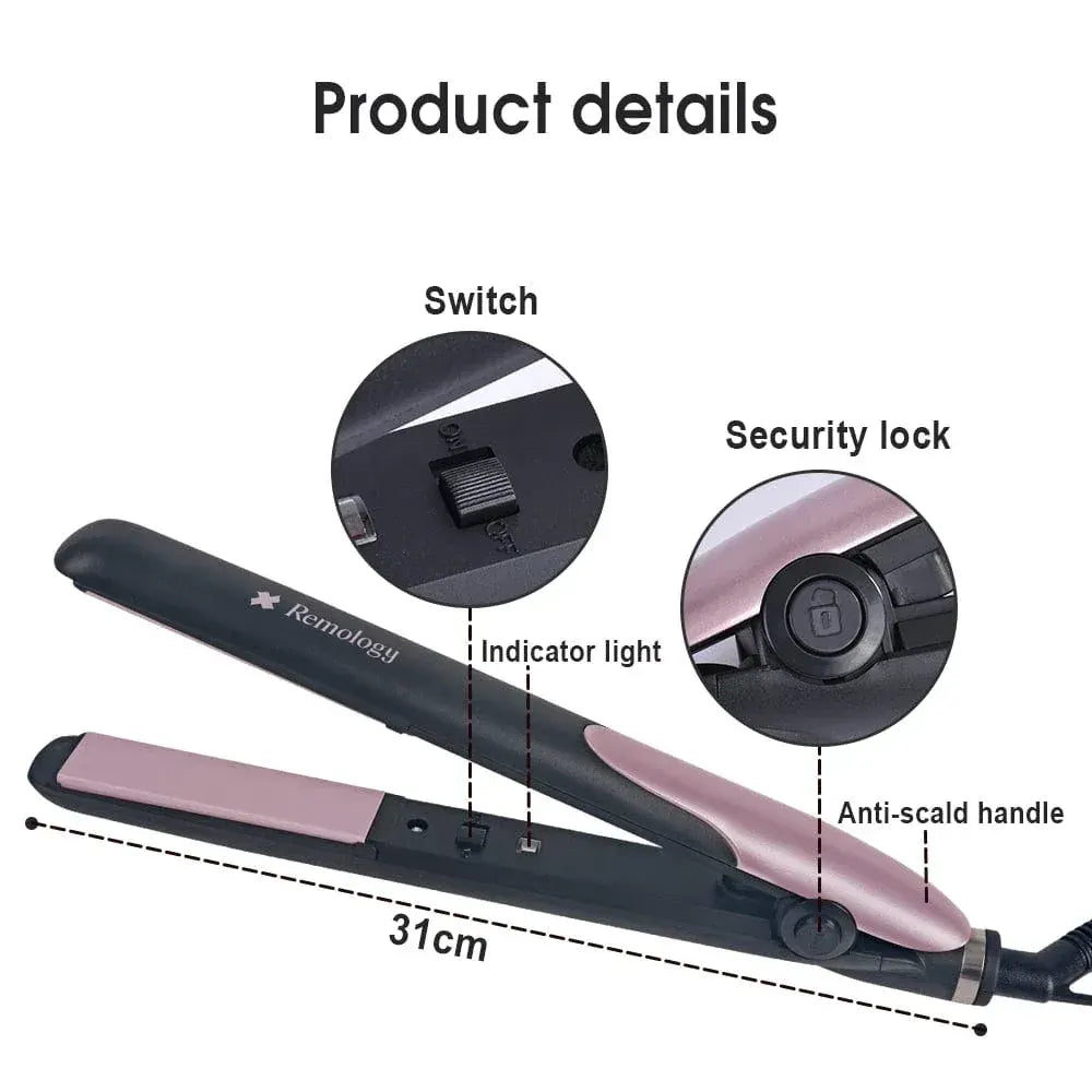 Remology Super Smooth Ceramic Hair Straightener - Image 5