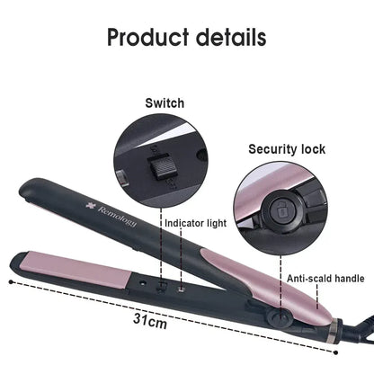Remology Super Smooth Ceramic Hair Straightener - Image 5
