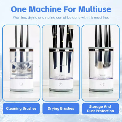 MAKEUP BRUSH CLEANING AND DRYING ALL-IN-ONE MACHINE - Image 3