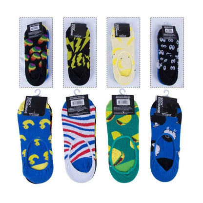8 Pairs Unisex Novelty No Show Sock Cotton #1 - Image 2