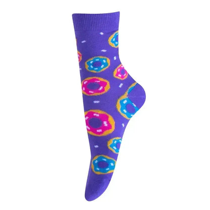 Socks Gift Boxed 4 Pairs-Girls Assorted - Image 2