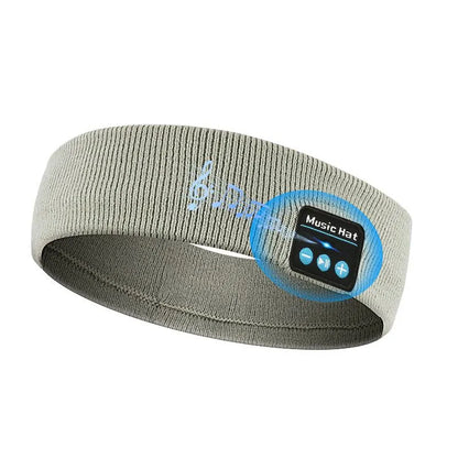 Headset Bluetooth 5.0 Wireless Stereo Earbud Headphone Sports Headband w/Mic-Black - Image 9