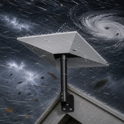Roof & Wall Mount for Starlink Gen 3 Standard V3/4/4X, Adjustable 20° Tilt & 360° Swivel, Heavy-Duty Metal Bracket, Weather-Resistant Outdoor Mount - Image 9
