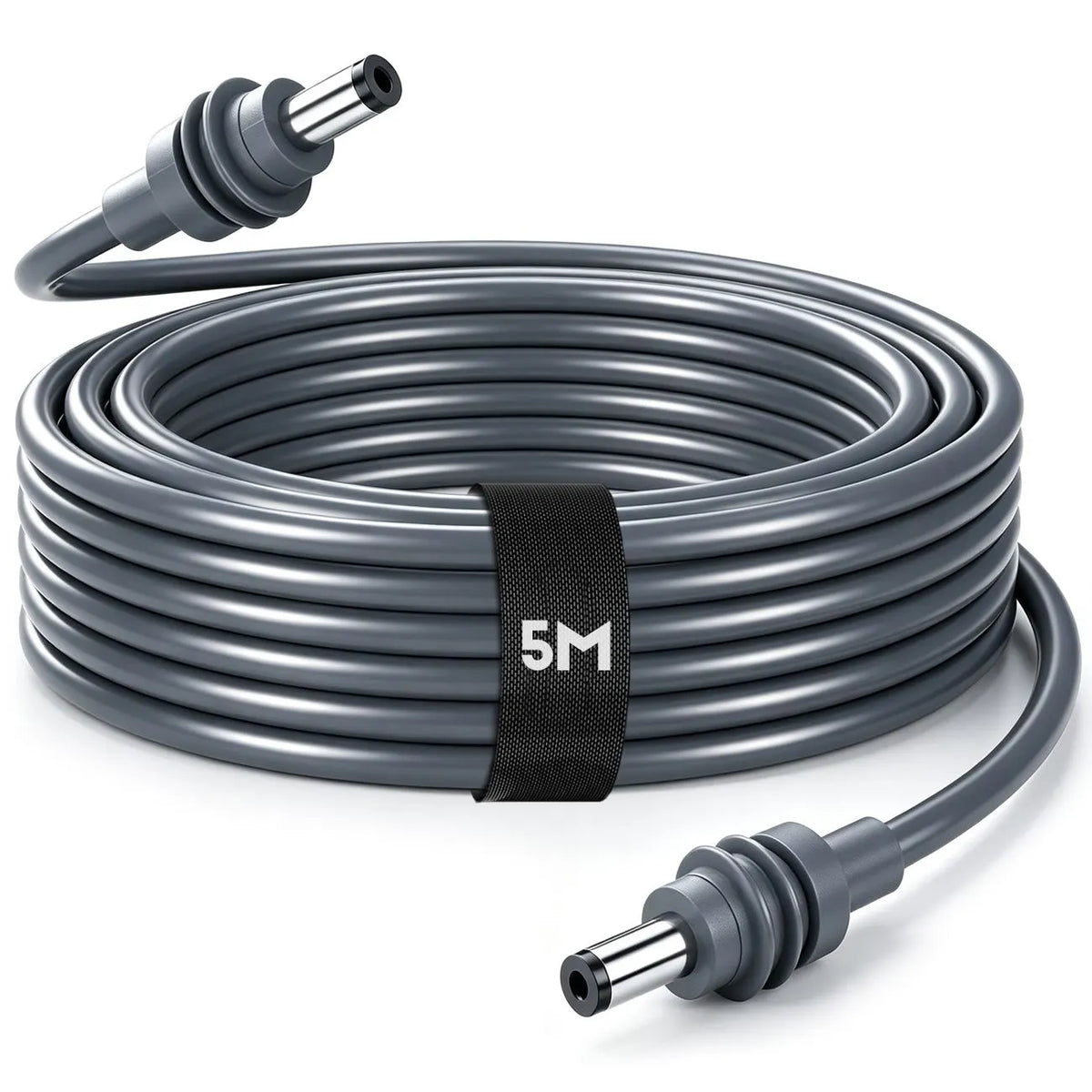 DC to DC Power Cable for Starlink Mini 5M 16AWG 5.5x2.1mm Waterproof Extension Cord 12V-24V for RV Caravan Camping Vehicle Boat Off-Grid