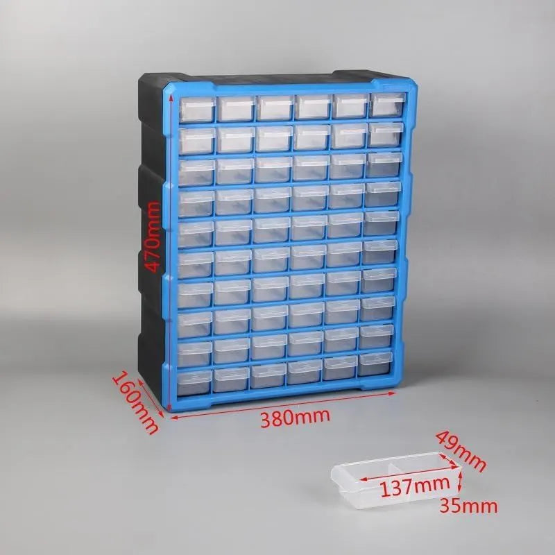 60-drawer Parts Storage Cabinet for Sorting Screws, Bolts, Organizer Box  - Image 2
