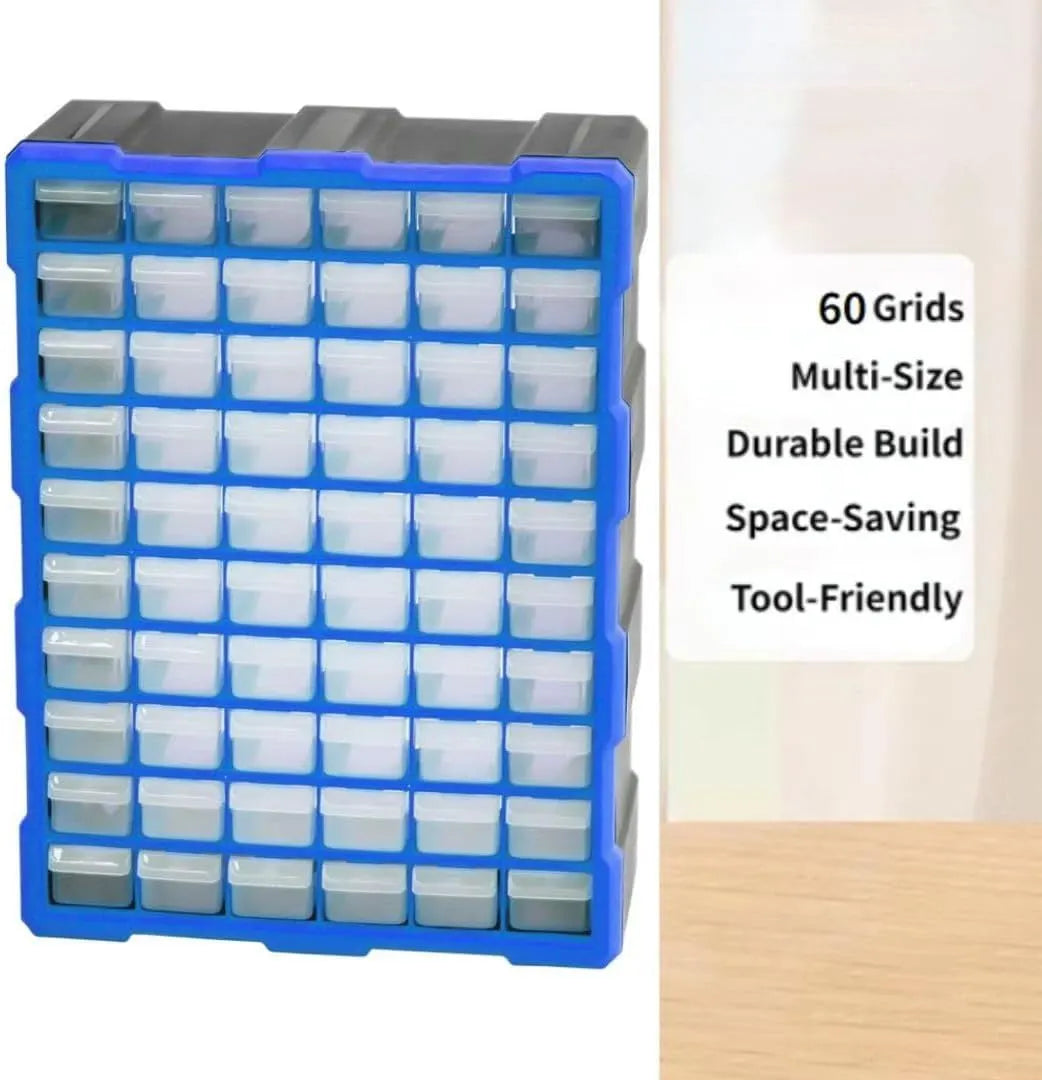 60-drawer Parts Storage Cabinet for Sorting Screws, Bolts, Organizer Box  - Image 3