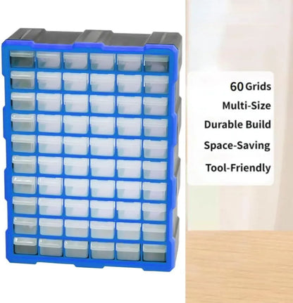 60-drawer Parts Storage Cabinet for Sorting Screws, Bolts, Organizer Box  - Image 3