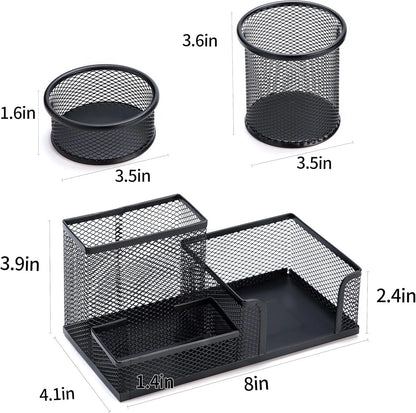 3-set Desk Organisers, Pen Holder For Stationeries & Pencils, Accessories  - Image 3