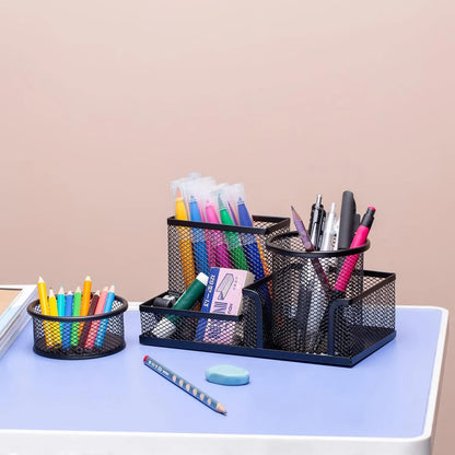 3-set Desk Organisers, Pen Holder For Stationeries & Pencils, Accessories  - Image 6